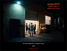 Tablet Screenshot of project275.com